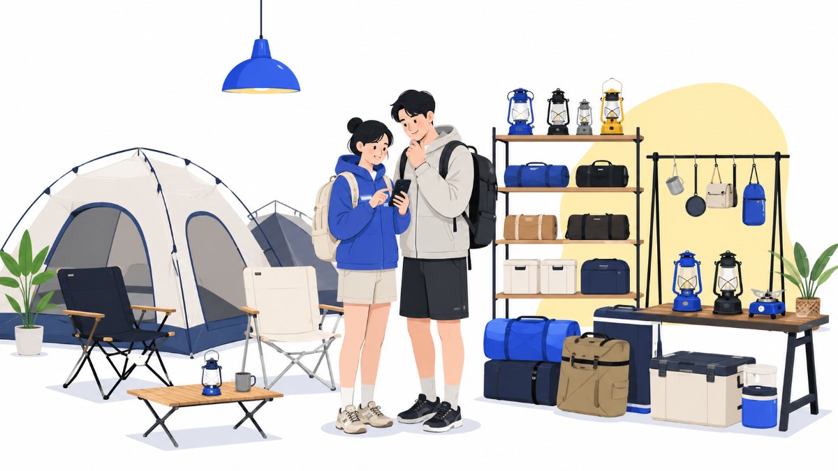 여름 끝, 가을 시작! 캐시플랜 초보 캠핑 장비 렌탈 가이드 공유로 잠재 고객 싹쓸이하는 비결 대표 이미지